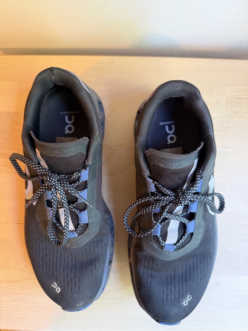 On Running Cloudmonster Running Shoes — Purple/Grey - Picture 3 of 7